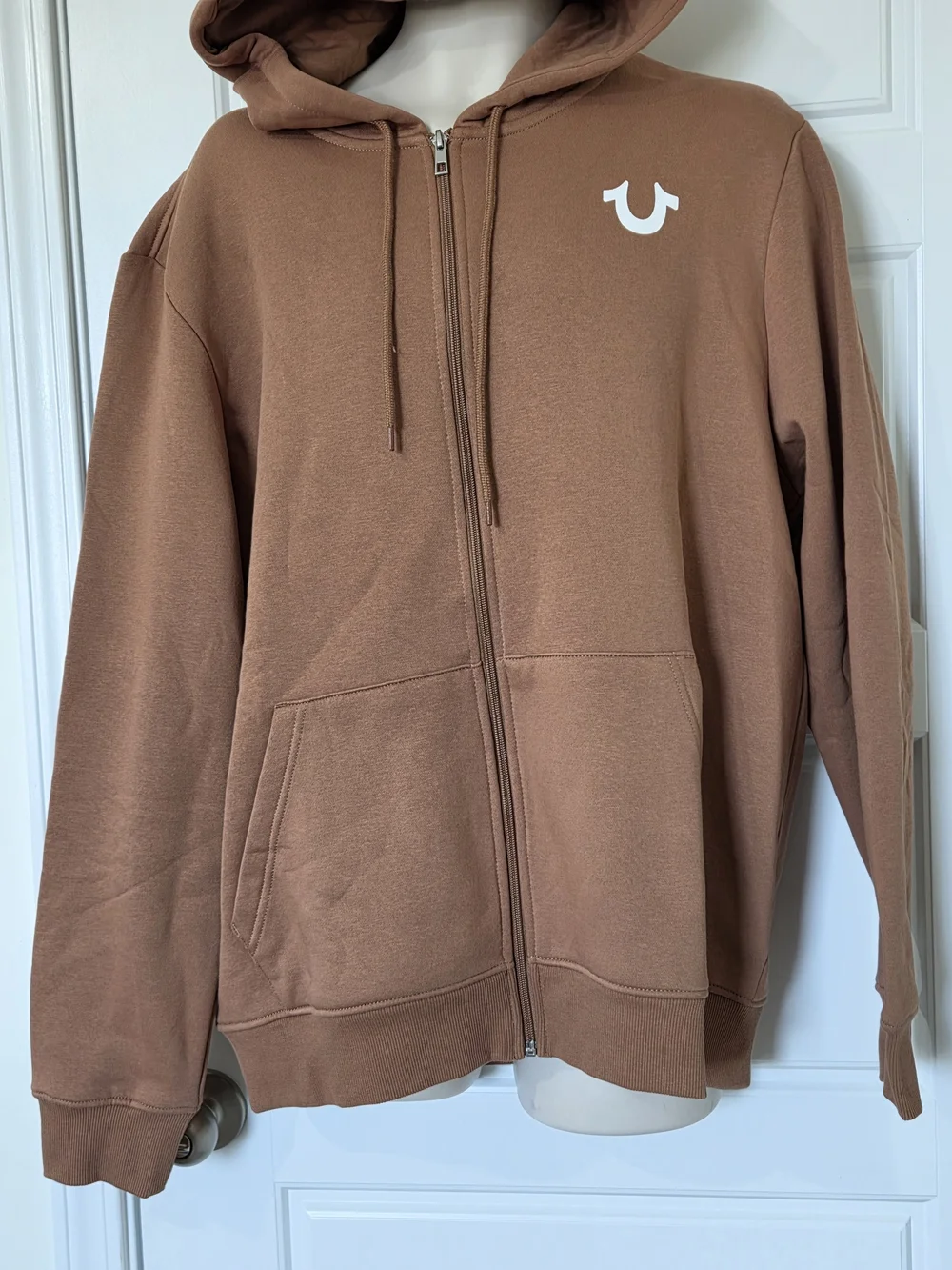 Men's True Religion Oversize TR Buddha Zip Hoodie Size XL NWT